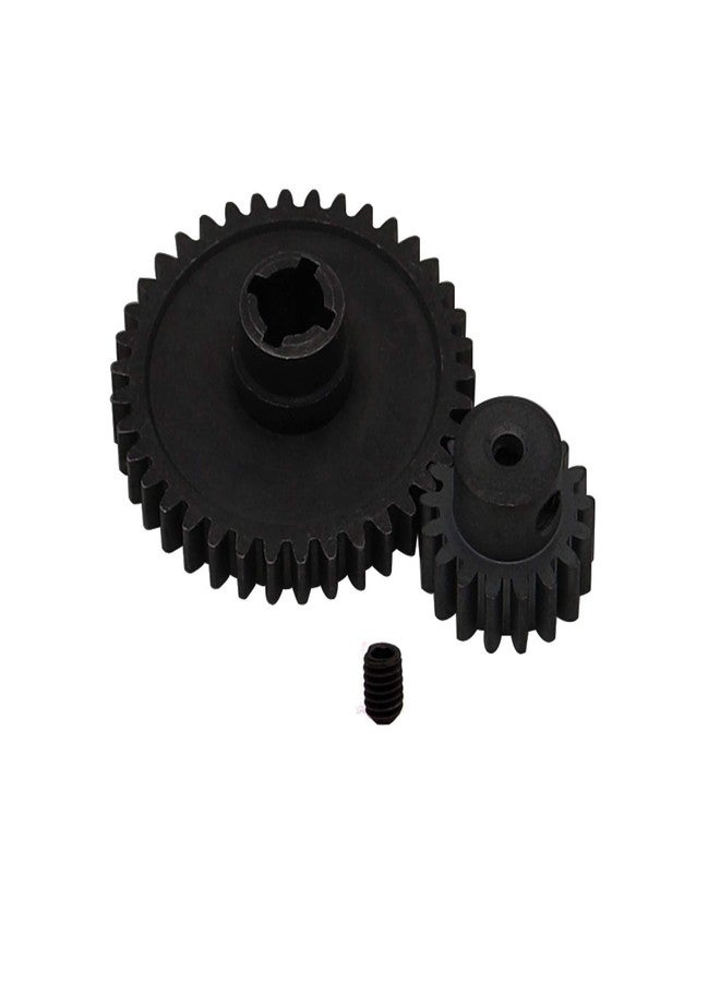 Treehobby Metal Diff Main Gear 38T & Motor Pinion Gear 17T for RC 1/18 WLtoys A949 A959 A969 A979 K929 A959-A A969-A A979-A RC Car Buggy Upgrade Parts - Image 1
